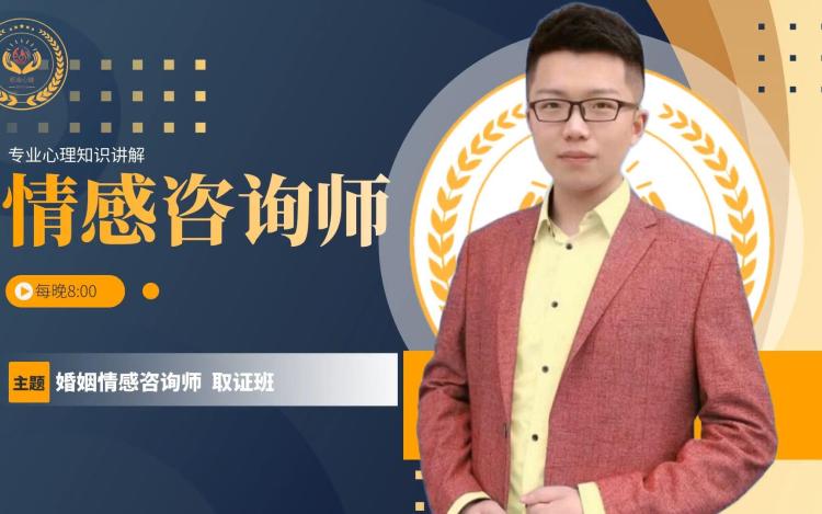 情感咨询师专业技能课